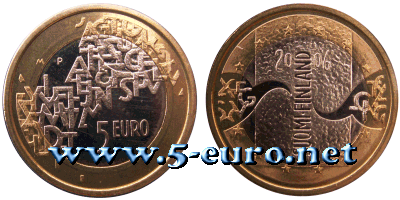 5 Euro Finnland 2006 Finnlands EU-Ratspräsidentschaft 2006