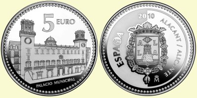 5 Euro Spanien 2010 - Alacant / Alicante