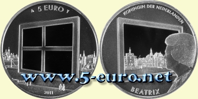 5 Euro Niederlande 2011 - Niederlande und Malerei
