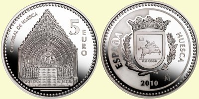 5 Euro Spanien 2010 - Huesca