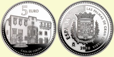 5 Euro Spanien 2010 - Las Palmas de Gran Canaria