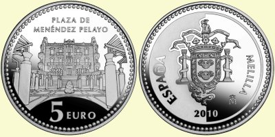 5 Euro Spanien 2010 - Melilla