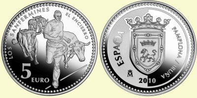 5 Euro Spanien 2010 - Pamplona / Iruña