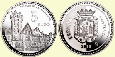 5 Euro Spanien 2010 - Santander